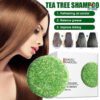 SIAYZU RAIOCEU TEA TREE & VITALITY SHAMPOO SOAP 55G EFFECTIVELY REMOVES MITES AND REDUCE ODOR - Image 4