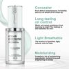 Tailaimei Colour Changing Liquid Foundation, Concealer Cream Flawless Colour-Changing Skin Colour Face Make-Up Liquid Foundation Nude Face Moisturising 40 ml IMPORTED - Image 3