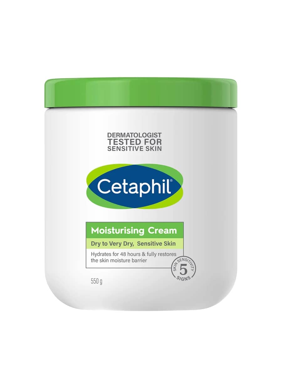 Cetaphil Moisturizing Cream Dry To Very Dry Sensitive Skin 48 Hour ...