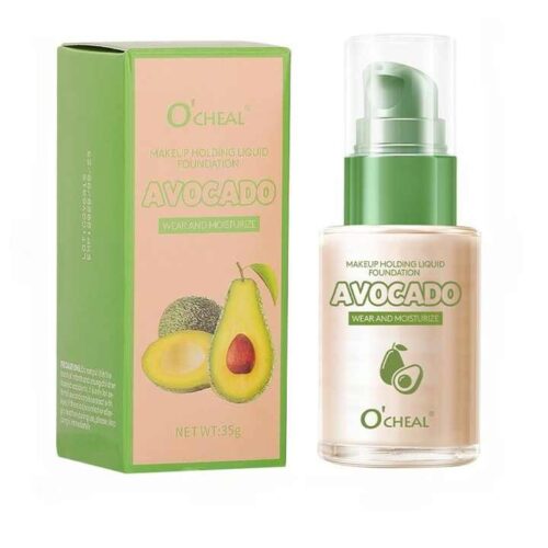 O'cheal Avocado Liquid Foundation Moisturizing Non-Greasy Smooth Easy to Apply