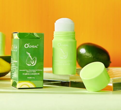 Ocheal Portable Avocado Makeup Remover Deep Cleansing Balm Gel Cream Stick Moisturizing Skin Care - Image 6