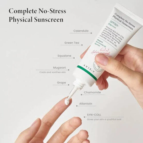 Axis-Y – Complete No-stress Physical Sunscreen V.3 – 50ml AUTHENTIC - Image 2