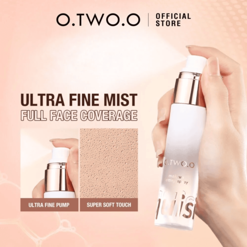 O.TWO.O Fine Mist Makeup Setting Spray 50ml - Image 3