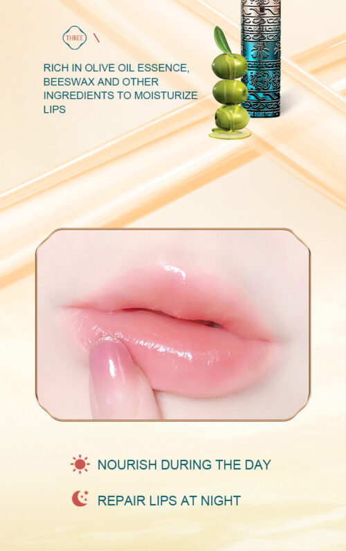 O'CHEAL Moisturizing Lip Balm Long Lasting Nourishing Lipstick Temperature Change Magic Care Moisturizing Lips Gloss Mask - Image 3