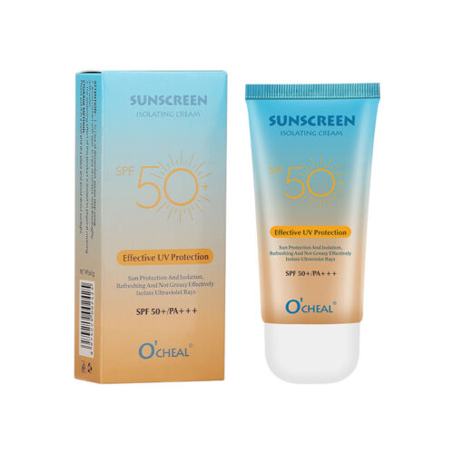 Whitening Sunscreen SPF 50 Mild Non-irritating UV Outdoor Sunscreen Refreshing Breathable Non-greasy Facial Body