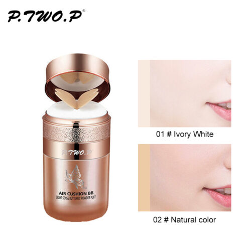 P.TWO.P Butterfly Puff Air Cushion Pro Concealer Whitening BB Cream - Image 4