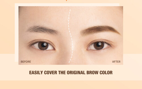 O.TWO.O DYEING EYEBROW CREAM DARK BROWN - Image 7