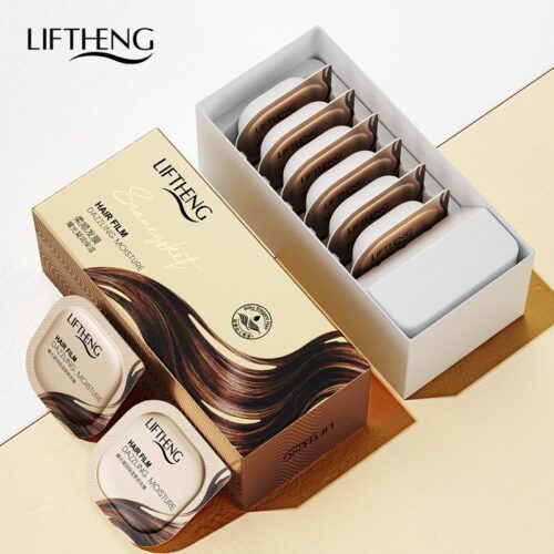 Liftheng Hair Film Dazzling Moisture Hair Mask 6 Pcs Pack IMPORTED - Image 2