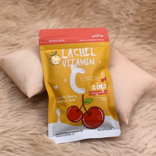 Lachel Vitamin C 60 Capsules Imported Thai Product