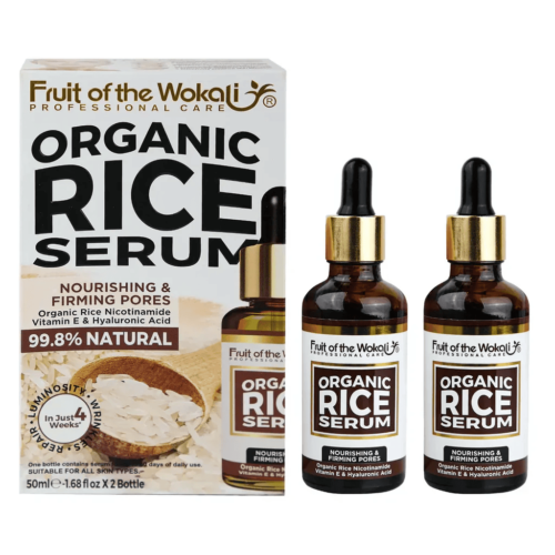 WOKALI ORGANIC RICE SERUM 50ML Pack of 2 PCs