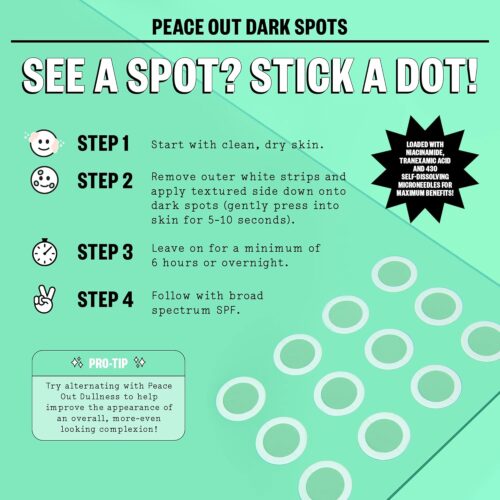 Peace Out- Dark Spots Micro Needling Dots IMPORTED - Image 3