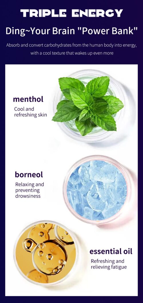 O'CHEAL Double-Hole Energizing Stick Aromatherapy Inhaler Energy Vaporizer Stick Stimulating Aroma IMPORTED - Image 2