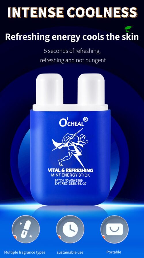 O'CHEAL Double-Hole Energizing Stick Aromatherapy Inhaler Energy Vaporizer Stick Stimulating Aroma IMPORTED - Image 7