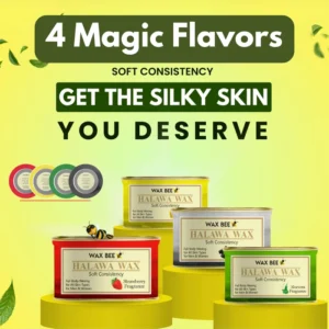 Halawa Organic Wax - 300gm - Along With Free Applicator