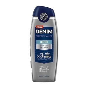 Denim Performance Body Wash and Face Wash 400ml