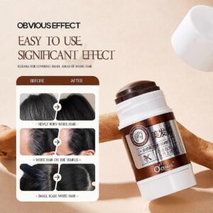 Instant Hair Color Stick, Waterproof and Sweatproof Hair Dye Stick