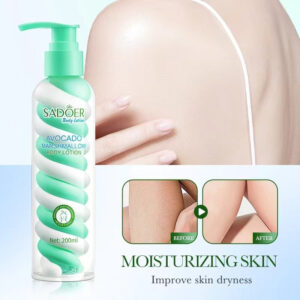 Sadoer Marshmallow Avocado Body Lotion Hydrating IMPORTED