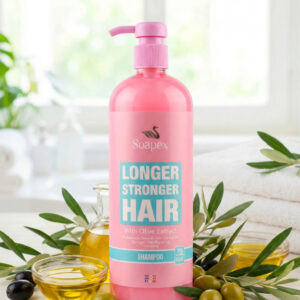 SOAPEX LONGER STRONGER HAIR SHAMPOO WITH OLIVE EXTRACT (800ml)