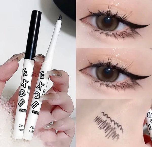 ZVEV auto rotate eyeliner gel pen Kajal (black) IMPORTED