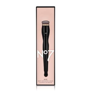 No7 Buff & Blend Liquid Foundation Brush Imported