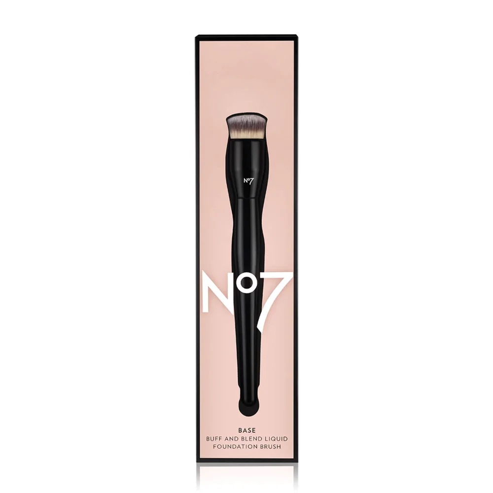 No7 Buff & Blend Liquid Foundation Brush Imported
