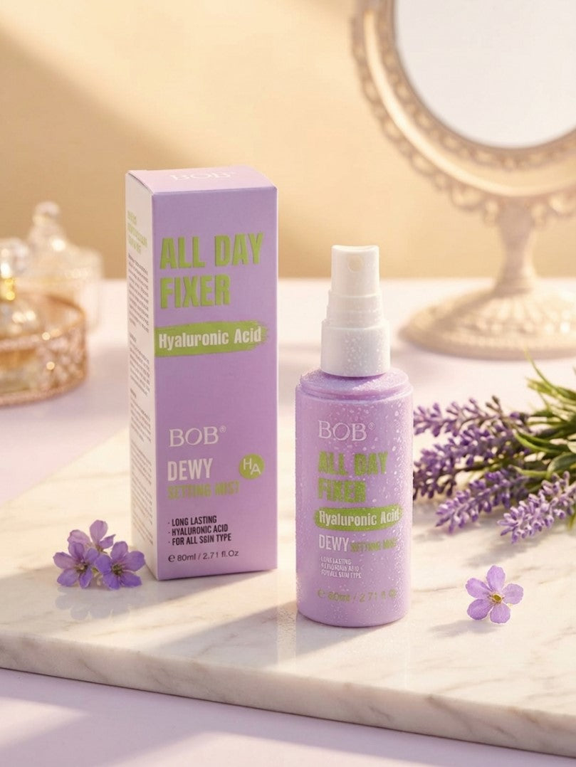 Bob Hyaluronic Acid All Day Fixer Dewy Setting Mist 80ml