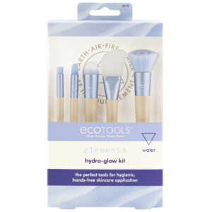 ECOTOOLS Elements Hydro-Glow Skincare Brush Kit Imported