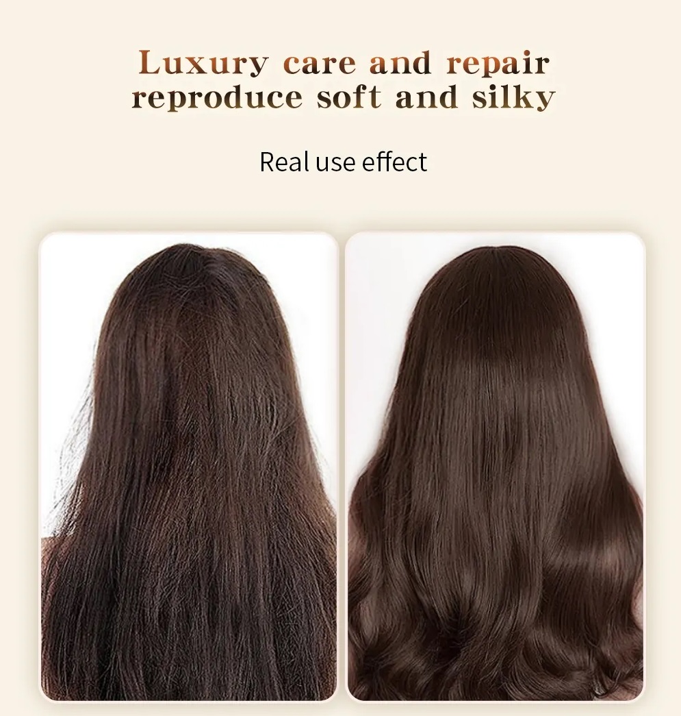 JIessia Anti frizz smooth coconut oil repair damaged hair mask - Image 4