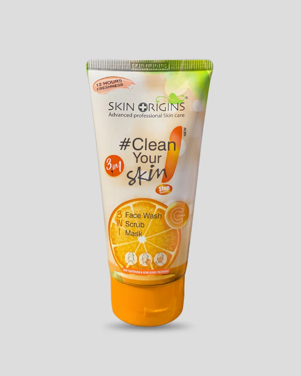 Skin Origins Vitamin C 3-in-1 Face Wash Scrub & Mask