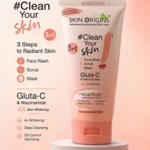 Skin Origins Gluta C 3-in-1 Face Wash Scrub & Mask