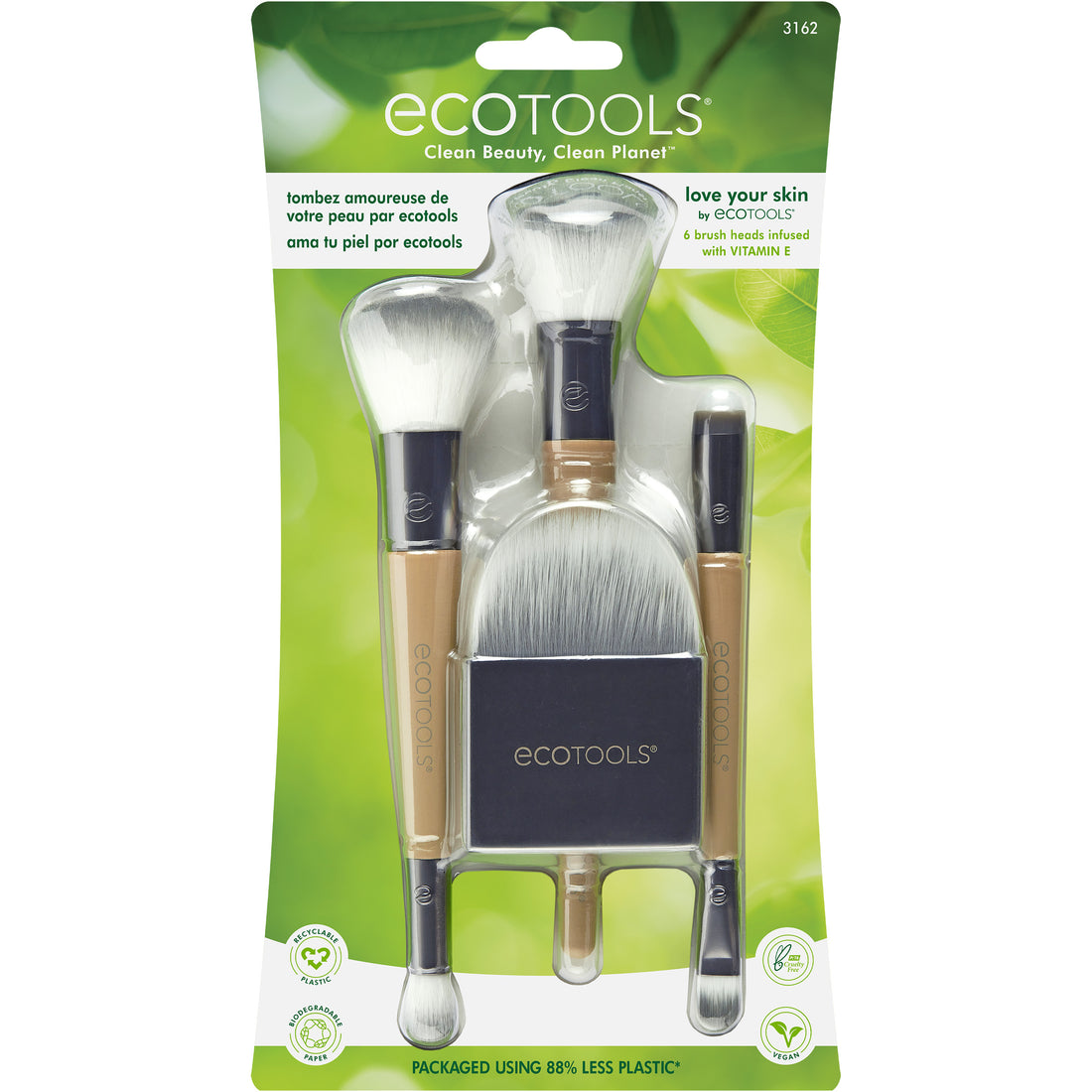 Ecotools Love Your Skin Makeup Brush Kit Imported