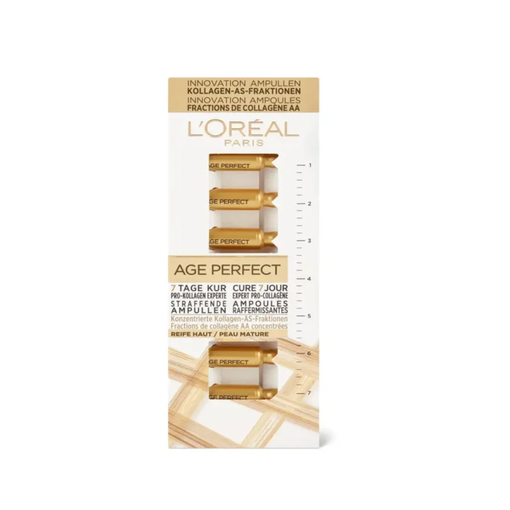Loreal Age Perfect Collagen Retightening Ampoules 7ml x 7 Firm & Revive