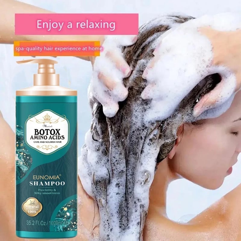 Eunomia Sulfate Free Botox Amino Acid Silky Smooth Shampoo 1000ml (XL) - Image 3
