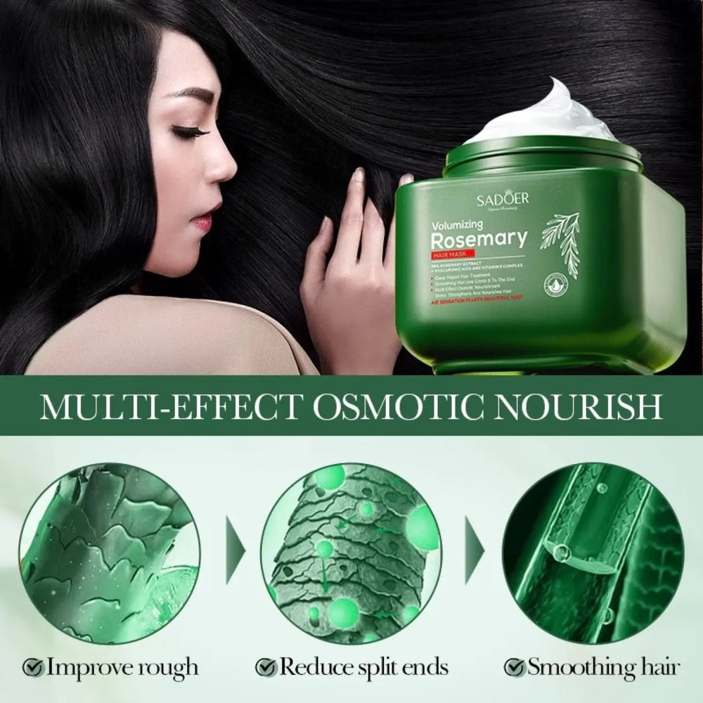 Sadoer Volumizing Rosemary Hair Mask 500ml - Image 2
