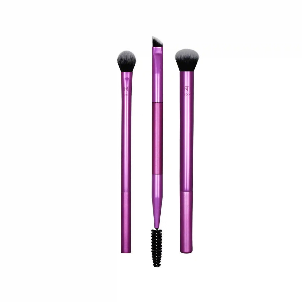 Real Techniques- Eye Shade & Blend Makeup Brush Trio IMPORTED - Image 4