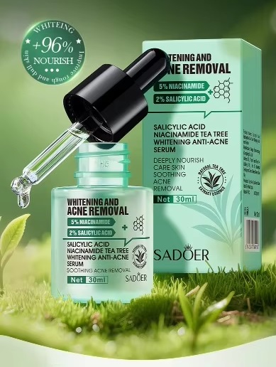 SADOER Organic Acne Removal Facial Serum Whitening & Brightening