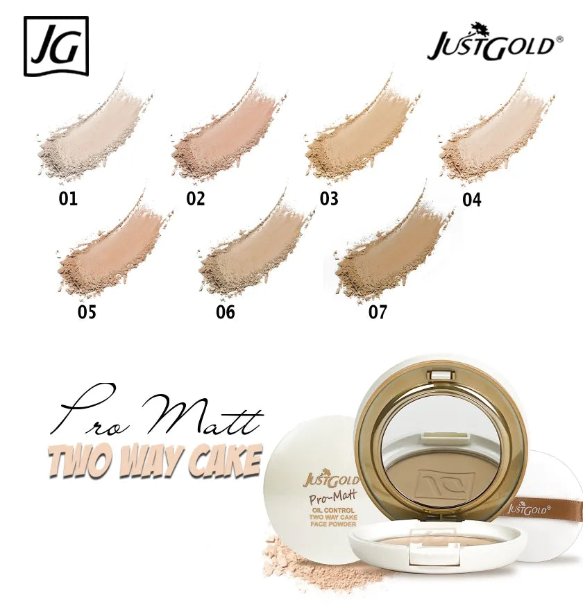 Just Gold Pro Matt Compact Powder - Image 2