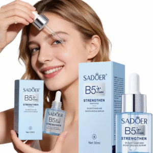 SADOER Vitamin B5 And Moisturizing Essence, Contains Panthenol And Malic Acid, Deeply Hydrates, Smooths The Skin