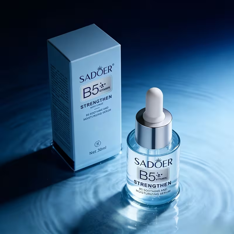 SADOER Vitamin B5 And Moisturizing Essence, Contains Panthenol And Malic Acid, Deeply Hydrates, Smooths The Skin - Image 3