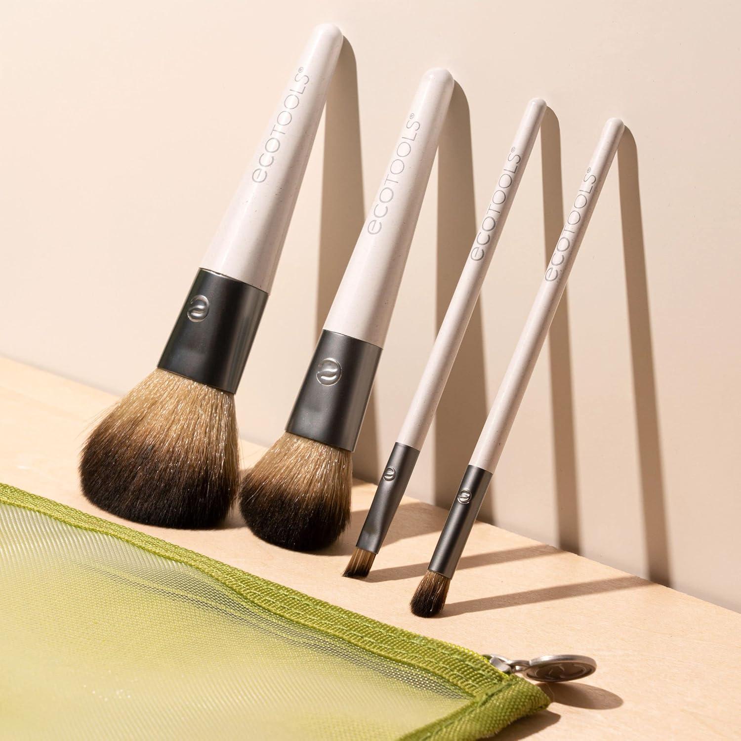 EcoTools On-The-Go Makeup Brush Kit Travel-Friendly 5 Pcs Set IMPORTED - Image 4