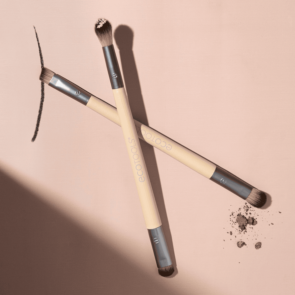 Eco Tools Eye Enhancing Duo Makeup Brush Set - Image 5