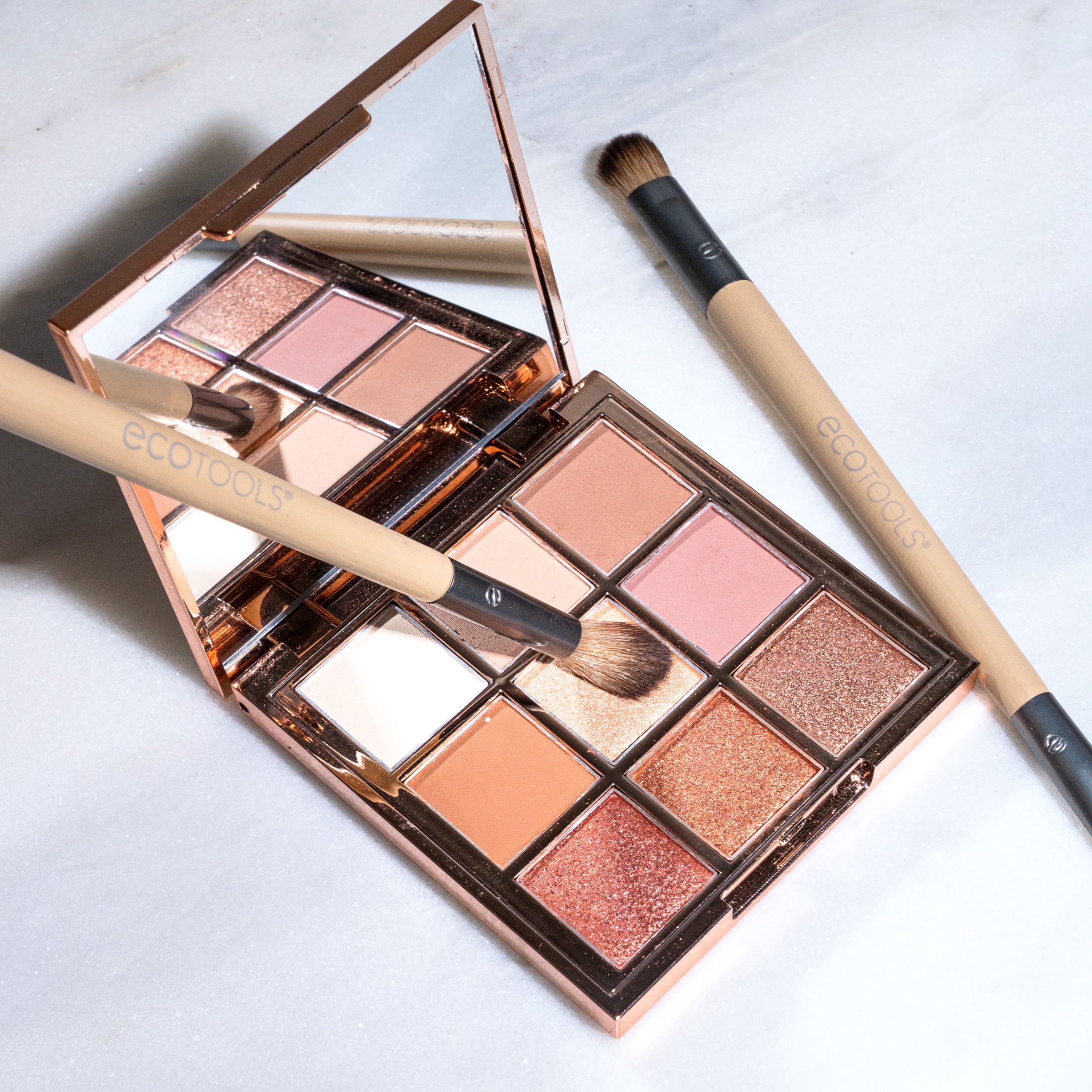 Eco Tools Eye Enhancing Duo Makeup Brush Set - Image 3