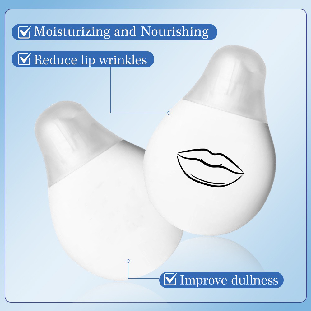 Waterproof Liquid Lip Balm Moisturizing Repair Plump Nourishment Squalane Amino Acid Primer Serum For Dry Lips - Image 4