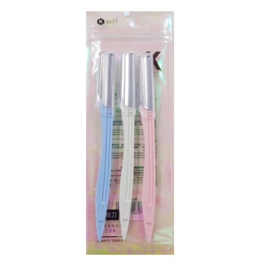 Keli Eye Brow Razor Mini Type - 3pcs IMPORTED