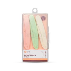 Keli Eye Brow Razor Foldable Mini Type - 3pcs